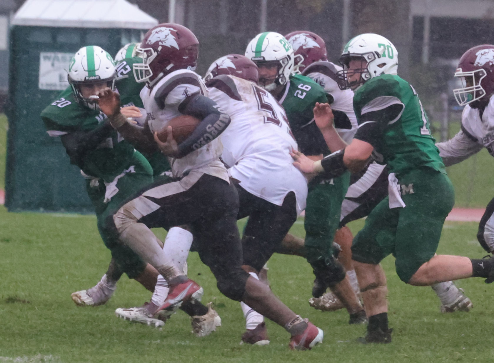 Pleasantville vs Mainland football